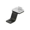 RUIGPRO Motorcycle Handlebar Alloy Phone Bracket for GoPro/ Insta360/DJI OSMO Sport Camera(Silver)