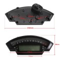 Speedpark Motorcycle LCD TFT Digital Speedometer 14000RPM 6 Gear Backlight Motorcycle Odometer for 1