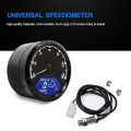 Speedpark Universal Motorcycle Retro Modified Instrument Odometer LCD Instrument Assembly