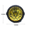 Motorcycle Arrowhead Reticular Retro Lamp LED Headlight Modification Accessories for CG125 / GN125 (