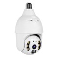 DP18 3.0MP Smart WiFi 1080P HD Outdoor Network Light Bulb Camera, Support Infrared Night Vision & Mo