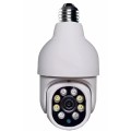 DP19 Smart WiFi HD Outdoor Network Light Bulb Camera, Support Infrared Night Vision & Motion Detecti