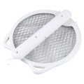Cat Ear Rotary Electric Mosquito Swatter (White)
