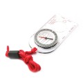 Nisa SD482 Outdoor Compass Map Scale with Magnifying Glass Multifunction