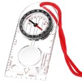 Nisa SD482 Outdoor Compass Map Scale with Magnifying Glass Multifunction