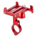 PROMEND SJJ-275 Bicycle Aluminum Alloy Phone Holder for Handlebar (Red)