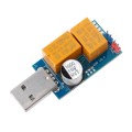 USB Watchdog Card Double Relay Unattended Automatic Restart Blue Screen Crash Timer Reboot for 24H M
