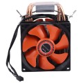 CoolAge AMD CPU Heatsink Hydraulic Bearing Cooling Fan Double Cooling Fan 3 Pin for Intel LGA775 115