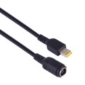 7.9x5.5mm Female to Lenovo Small Square Male Power Adapter Cable for Lenovo Laptop Notebook, Length: