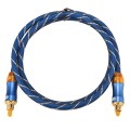 EMK LSYJ-A010 1m OD6.0mm Gold Plated Metal Head Toslink Male to Male Digital Optical Audio Cable
