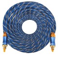 EMK LSYJ-A 30m OD6.0mm Gold Plated Metal Head Toslink Male to Male Digital Optical Audio Cable