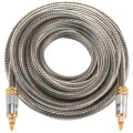 EMK YL-A 15m OD8.0mm Gold Plated Metal Head Toslink Male to Male Digital Optical Audio Cable