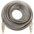 EMK YL-A 20m OD8.0mm Gold Plated Metal Head Toslink Male to Male Digital Optical Audio Cable