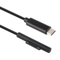 USB-C / Type-C to 6 Pin Magnetic Male Laptop Power Charging Cable for Microsoft Surface Pro 7 / 6 /