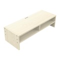 ORICO MSR-04-WD-BP 2-layer Wood Grain Computer Monitor Holder with Partition, Size: 50 x 20 x 13.5cm
