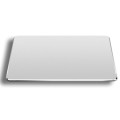Aluminum Alloy Double-sided Non-slip Mat Desk Mouse Pad, Size : L(Silver)