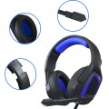 SADES MH602 3.5mm Plug Wire-controlled E-sports Gaming Headset with Retractable Microphone, Cable Le