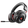 EKSA E900 Pro 7.1 Gaming Wire-Controlled Head-mounted USB Luminous Gaming Headset with Microphone(Bl
