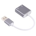 HIFI Magic Voice 7.1CH USB Sound Card (Grey)
