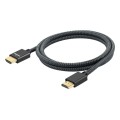 ULT-unite Gold-plated Head HDMI 2.0 Male to Male Nylon Braided Cable, Cable Length: 1.2m(Black)
