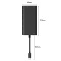 Onten 9591BD 8 in 1 USB-C / Type-C to PD USB-C / Type-C Charging + 100M Ethernet Port + Dual USB 3.0