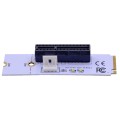 NGFF M.2 Key M to PCI-E 1X / 4X / 8X / 16X Graphics Card Mining Slot Adapter Riser Converter Card wi