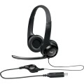 Logitech H390 USB Wired Headset Stereo Headphones with Noise-Cancelling Microphone