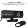 C90 1080P Auto Focus HD Computer Camera Webcam(Black)