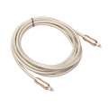 QHG02 SPDIF 3m OD6.0mm  Toslink FIBER Male to Male Digital Optical Audio Cable