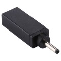 PD 18.5V-20V 3.0x1.0mm Male Adapter Connector(Black)