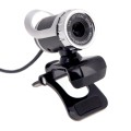 A859 480 Pixels HD 360 Degree WebCam USB 2.0 PC Camera with Sound Absorption Microphone for Computer