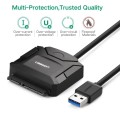 UGREEN USB 3.0 to SATA Adapter Cable Converter for 2.5 / 3.5 inch Hard Drive Disk HDD and SSD, Suppo