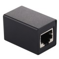 RJ45 Aluminum Alloy Expansion Head Extender (Black)