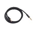 REXLIS 3629 3.5mm Male to Male Car Stereo Gold-plated Jack AUX Audio Cable for 3.5mm AUX Standard Di