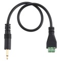 3.5mm Male to 2 Pin Pluggable Terminals Solder-free Connector Solderless Connection Adapter Cable, L