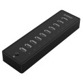 ORICO P10-U2 10 Ports USB 2.0 HUB with LED Power Indicator & 1m USB Cable(Black)