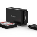 ORICO NS200-U3 2-bay USB 3.0 Type-B to SATA External Hard Disk Box Storage Case Hard Drive Dock for