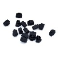 20 PCS Silicone Anti-Dust Plugs for RJ45 Port(Black)