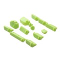 13 in 1 Universal Silicone Anti-Dust Plugs for Laptop(Green)