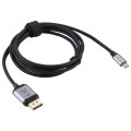 4K 60Hz Type-C / USB-C Male to DP Male Adapter Cable, Length: 1.8m