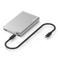 Blueendless U23Q SATA 2.5 inch Micro B Interface HDD Enclosure with USB-C / Type-C to USB-C / Type-C