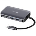 Lenovo F1-C08 8 In 1 Type-C / USB-C to HDMI Multi-function Converter Hub