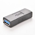 USB 3.0 Type A Female to Type A Female Connector AF Adapter Converter Extender for Laptop (Black)