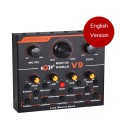 V9 Live Broadcasting Equipment Webcast Entertainment Streamer Sound Card