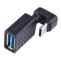 USB-C / Type-C Male to USB 3.0 Female U-shaped Elbow OTG Adapter
