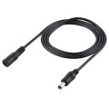 1m 22AWG 5.5 x 2.1mm Female to Male DC Power Supply Plug Extension Cable for Laptop