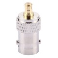 2 PCS BNC Female to MCX Male Connector