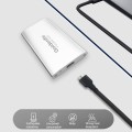 Goldenfir NGFF to Micro USB 3.0 Portable Solid State Drive, Capacity: 512GB(Silver)