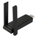 EDUP EP-AC1625 600Mbps 2.4G / 5.8GHz Dual Band Wireless 11AC USB 2.0 Adapter Network Card with 2 Ant