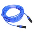 XRL Male to Female Microphone Mixer Audio Cable, Length: 3m (Blue)
